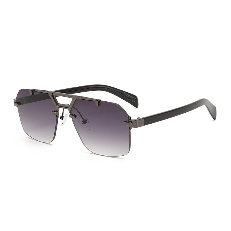 Damen Designer-Sonnenbrille mit auffälliger geometrischer Form Brehn