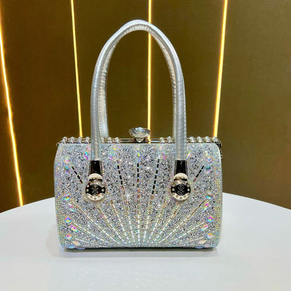 Luxe Kristall-beschichtete Abendhandtasche