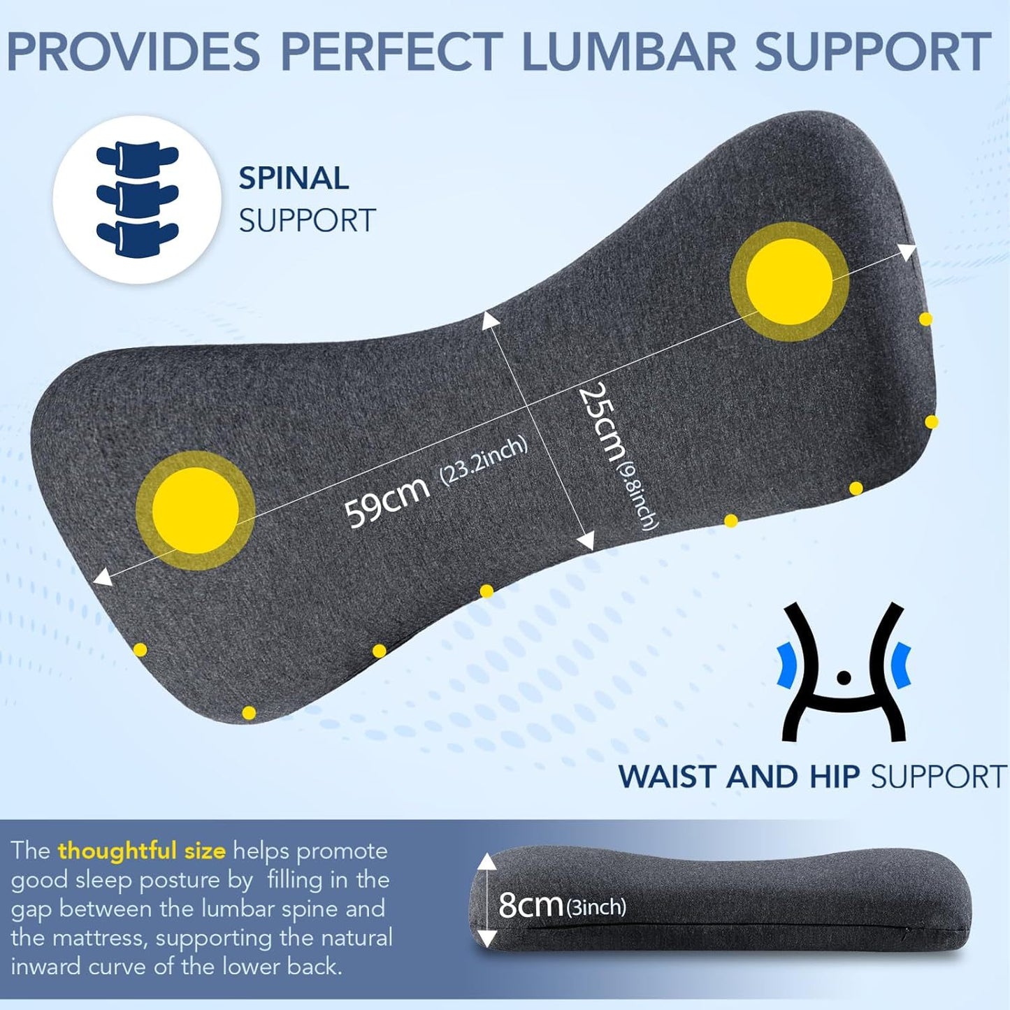 Ergonomisches Schlafkissen Brehn