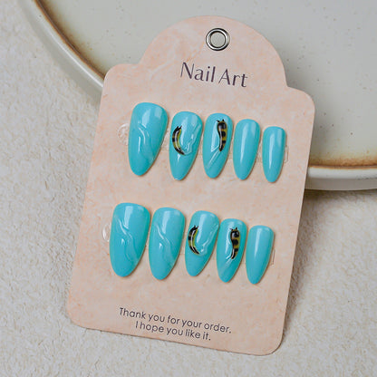 Stylisches dekoratives Druck-Nagelset Brehn