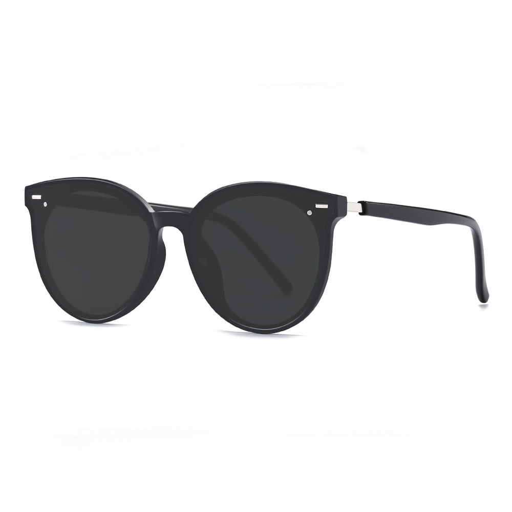 Damen Modische quadratische Sonnenbrille mit robustem Rahmen und UV-Schutz Brehn