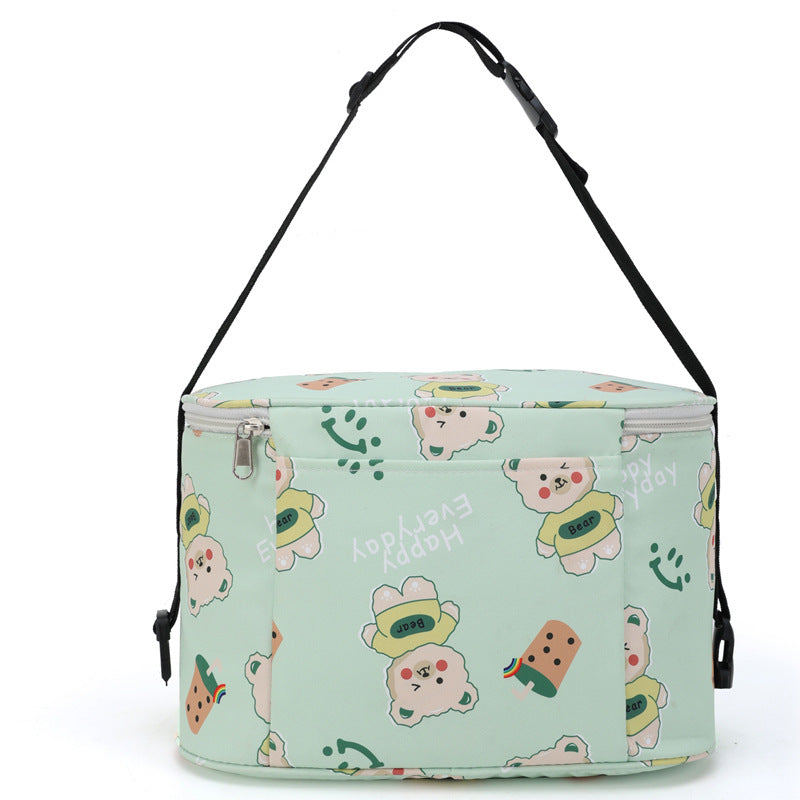 Stylische isolierte Lunch-Tasche Brehn