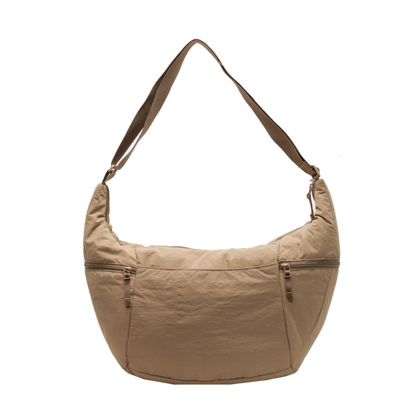 Weiche Stoff Hobo Tasche Brehn