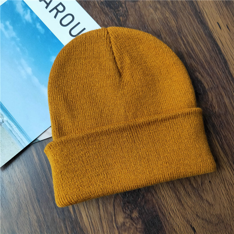 Warme Strickmütze