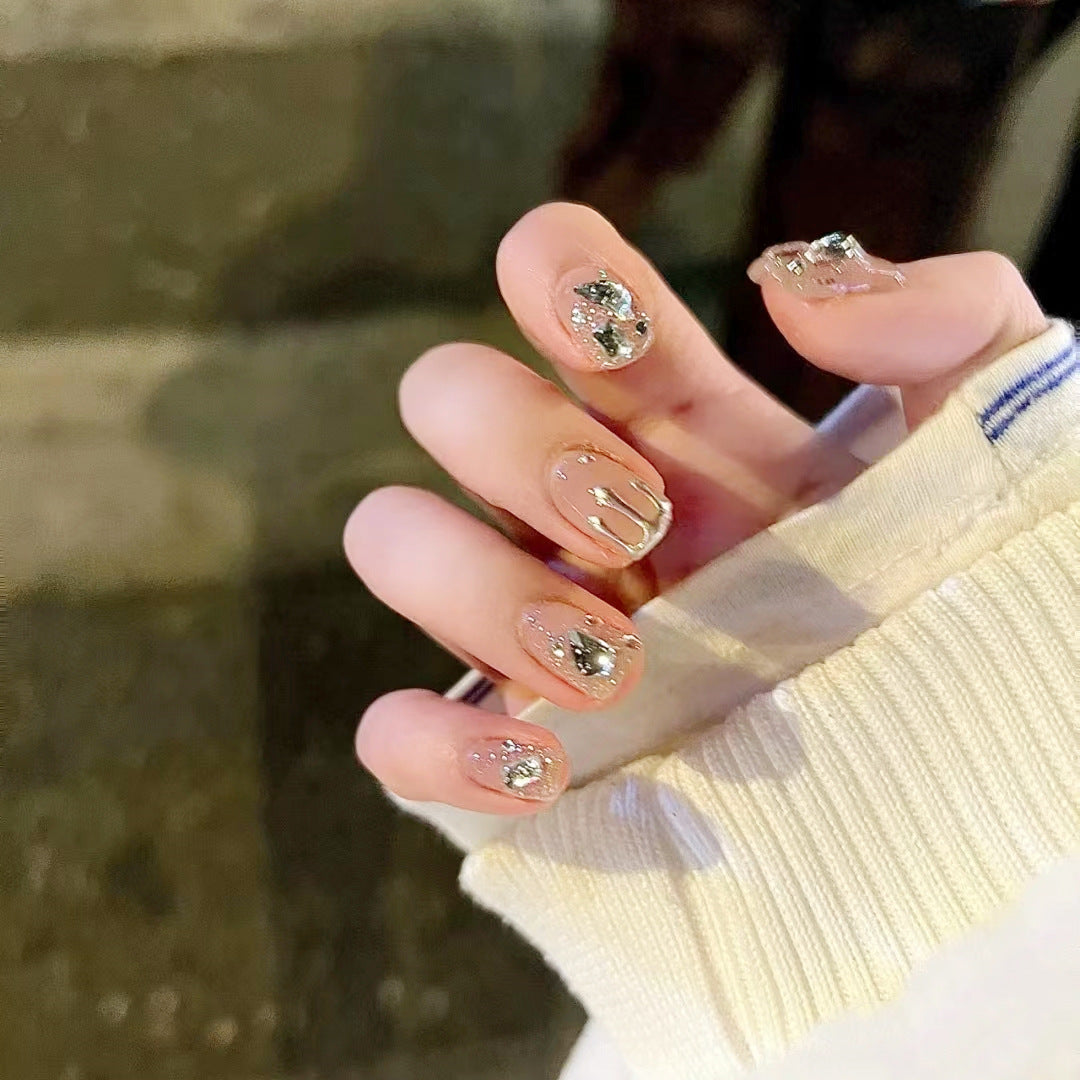 Glamouröse Strass-Nagelkunst-Tipps Brehn