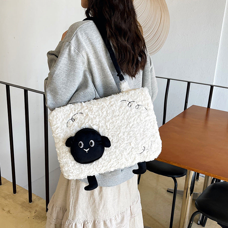 Süße Plüschhandtasche Brehn