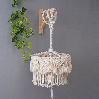 Macramé Pendelleuchte Schirm Brehn