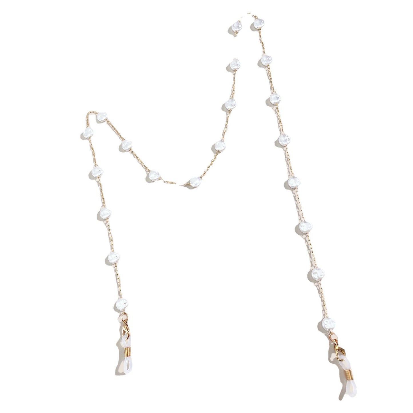 Elegante perlenverknüpfte Brillen Kette Brehn
