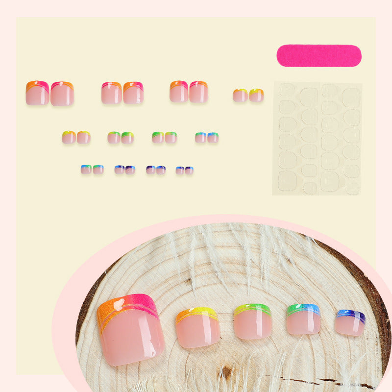 Kunstnagelset mit farbenfrohen Designs und hochwertiger Verarbeitung Brehn