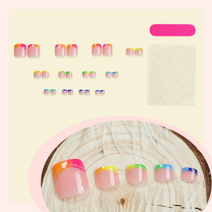 Kunstnagelset mit farbenfrohen Designs und hochwertiger Verarbeitung Brehn