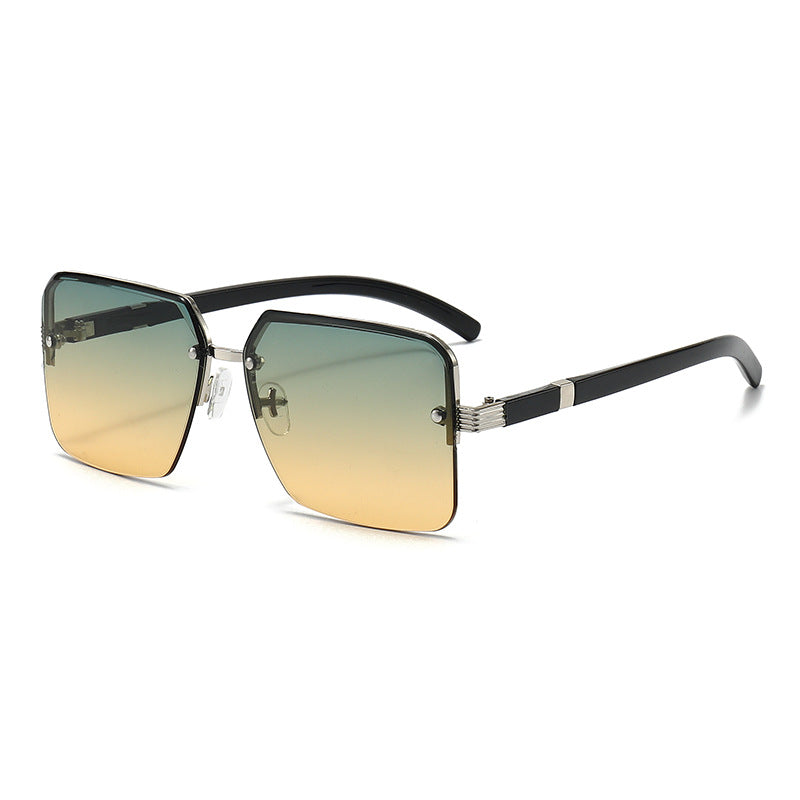 Damen stilvolle quadratische Sonnenbrille mit polarisierten Gläsern Brehn