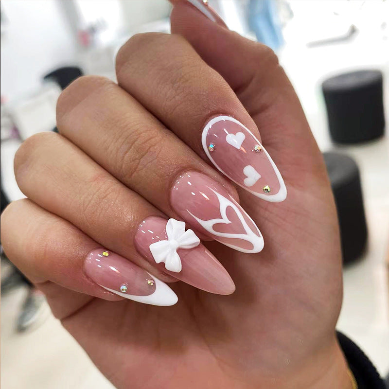Künstlerische Stiletto Nagelkunst Verlängerungen