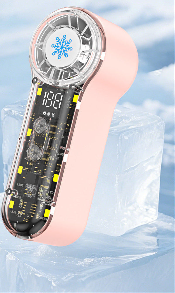 Unisex tragbarer Ventilator mit LED-Anzeige Brehn