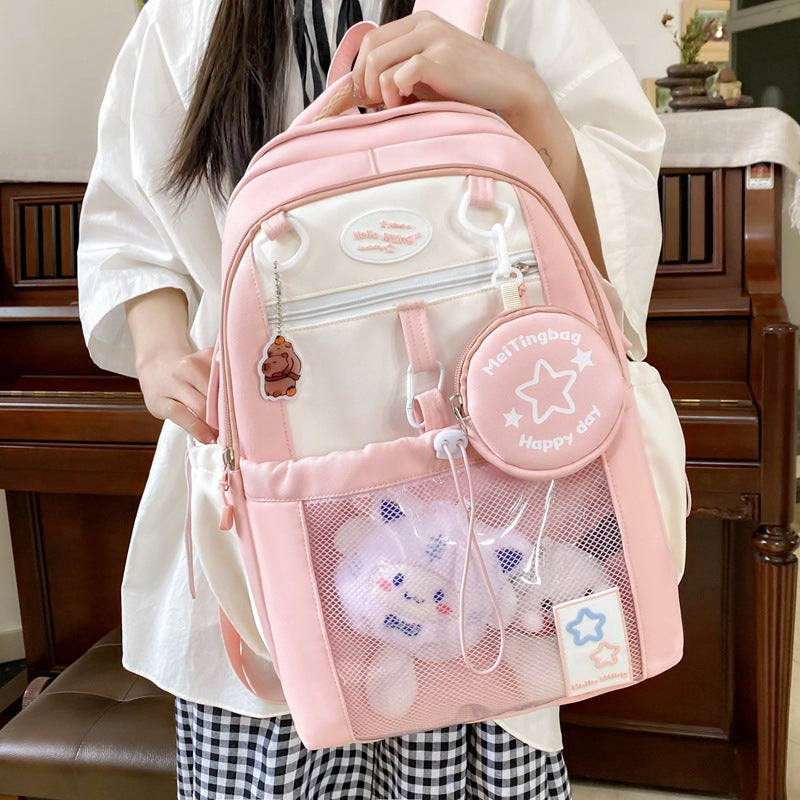 Adorable Charakter-Themen Multi-Fächer Schulrucksack