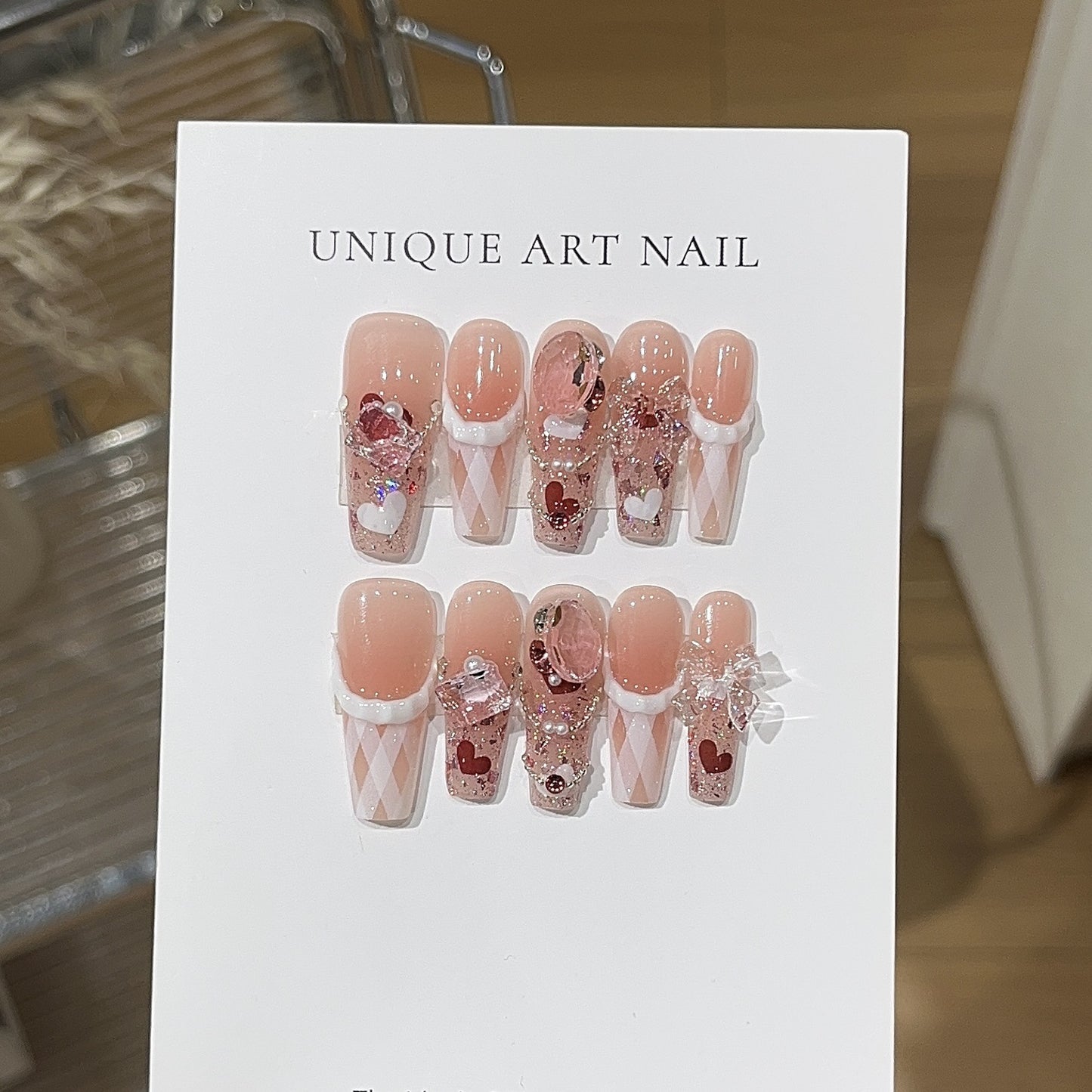 Nail Art Press-On Set Brehn