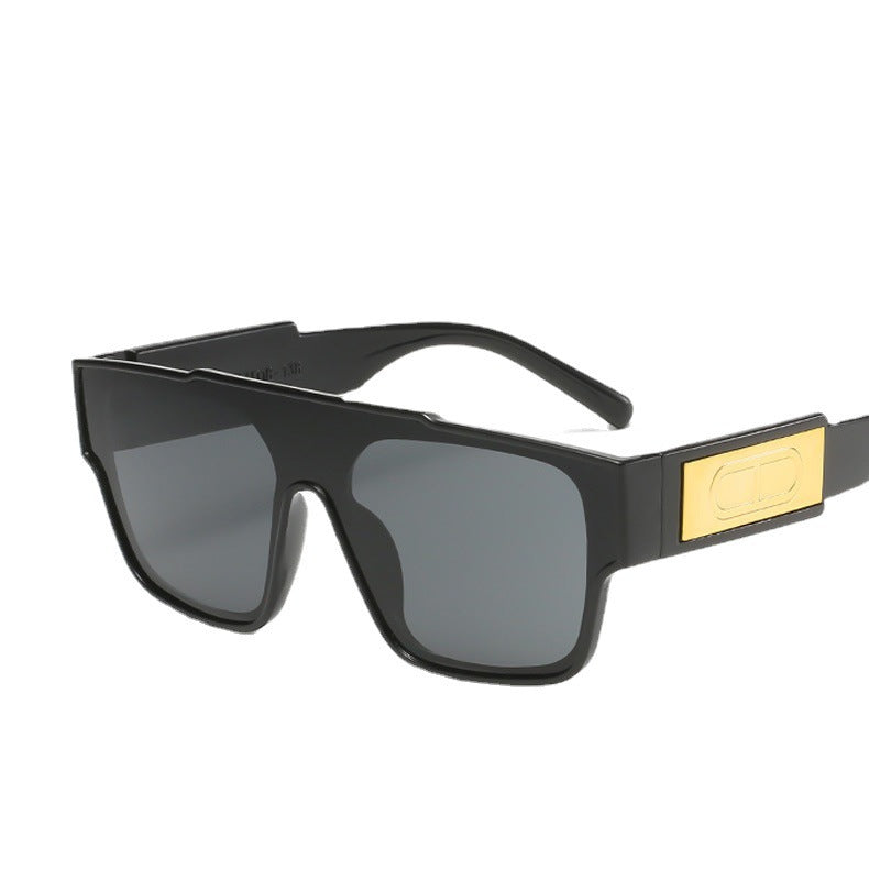 Damen Modische oversized Schlagschutz-Sonnenbrille im extravaganten Design Brehn