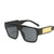 Damen Modische oversized Schlagschutz-Sonnenbrille im extravaganten Design Brehn