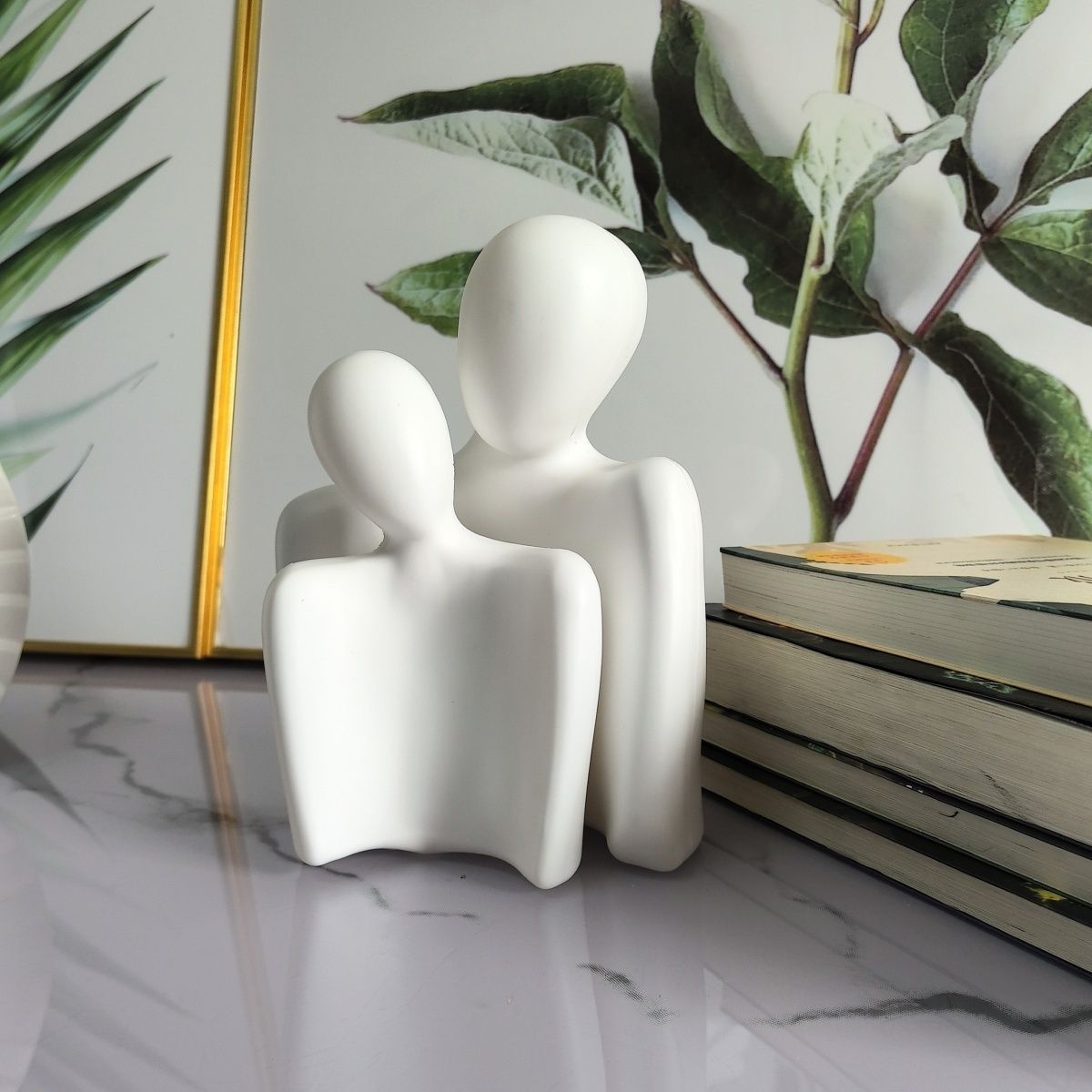 Künstlerische Dualfigur Dekoration Brehn
