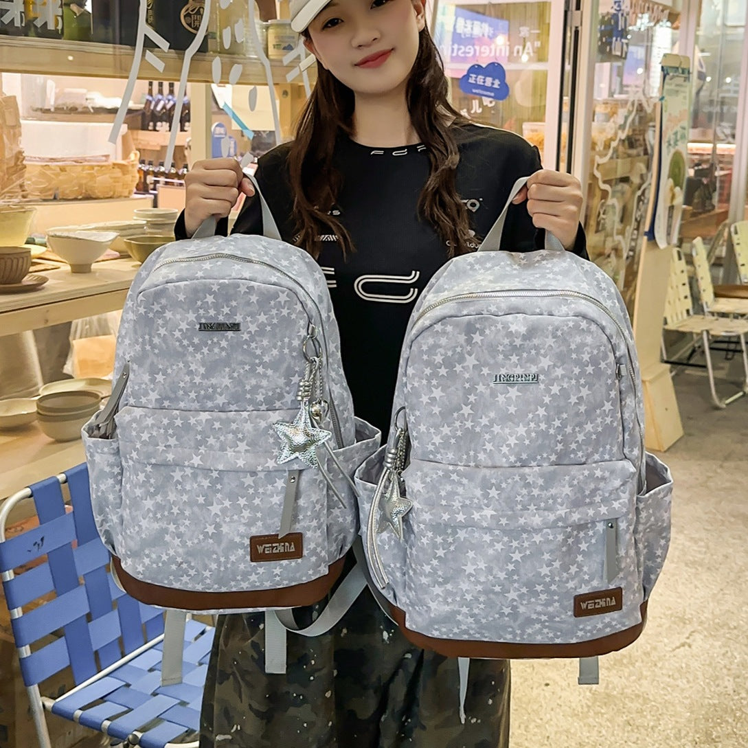 Stylische Stern-gedruckte Freizeit-Rucksack Brehn