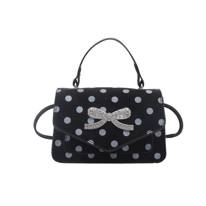 WoElegant Polka Dot Handtasche Brehn