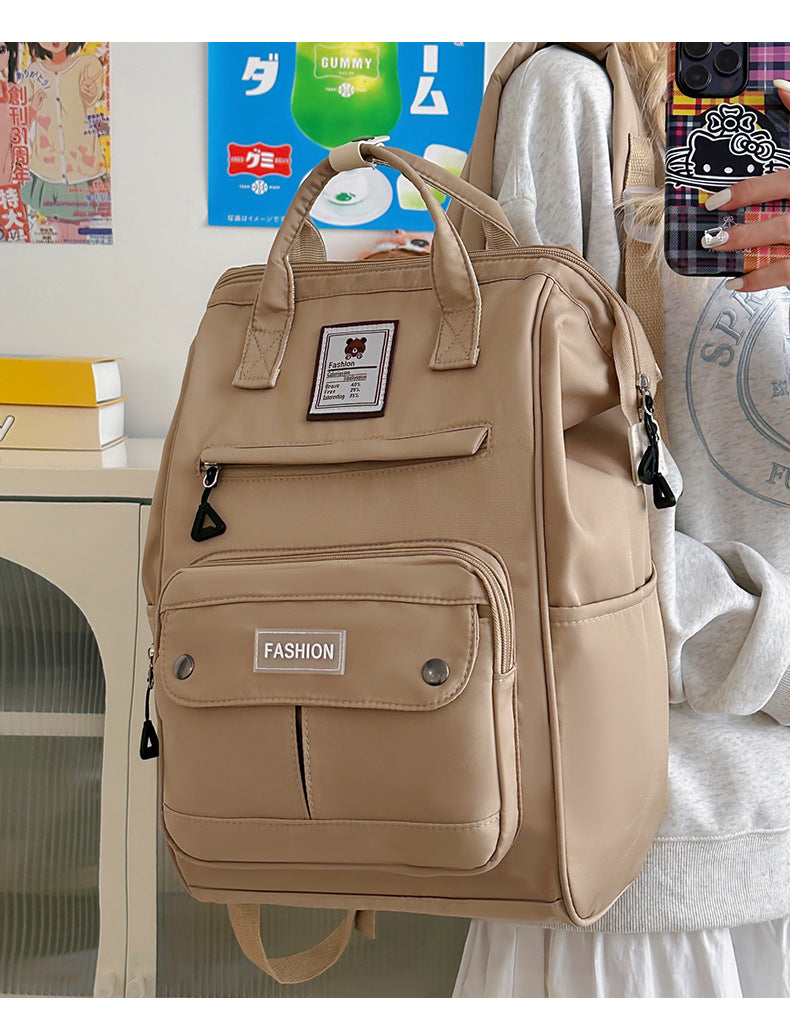 Multifunktionaler Rucksack mit Stilvollem Design und Praktischen Fächern Brehn
