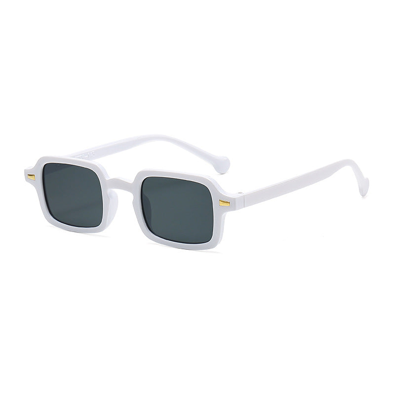 Damen geometrische Sonnenbrille mit trendigem Animal-Print Brehn