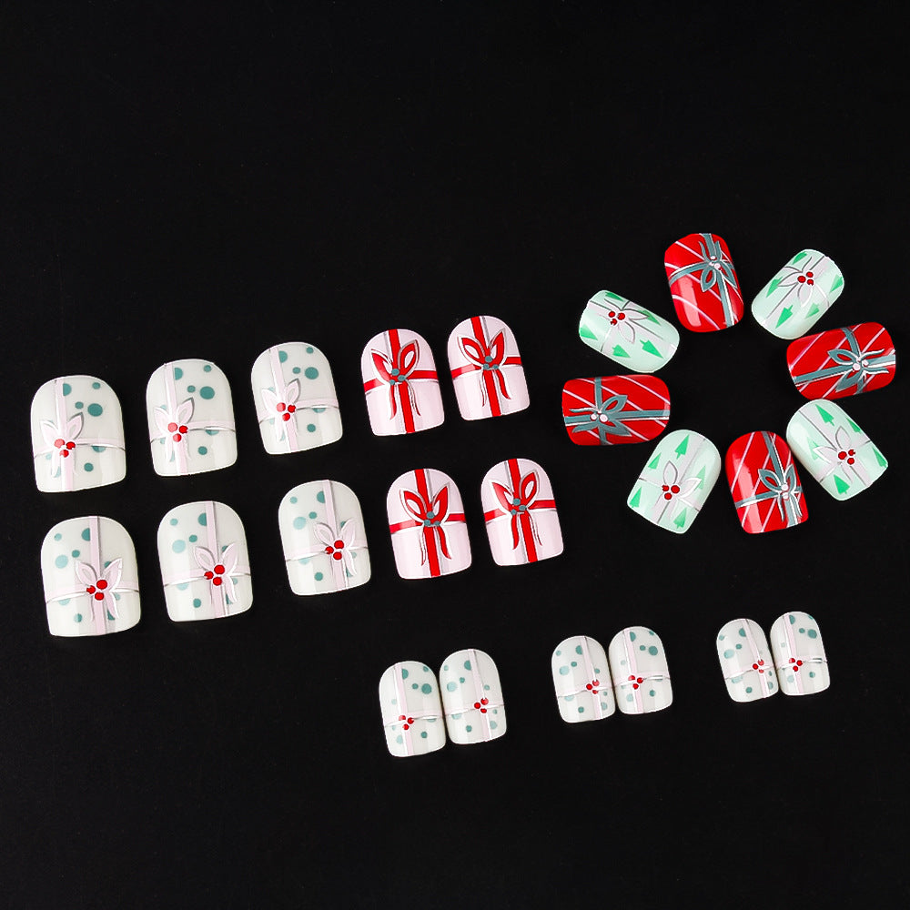 Festliches Thema Aufkleben Nagelkunst Brehn