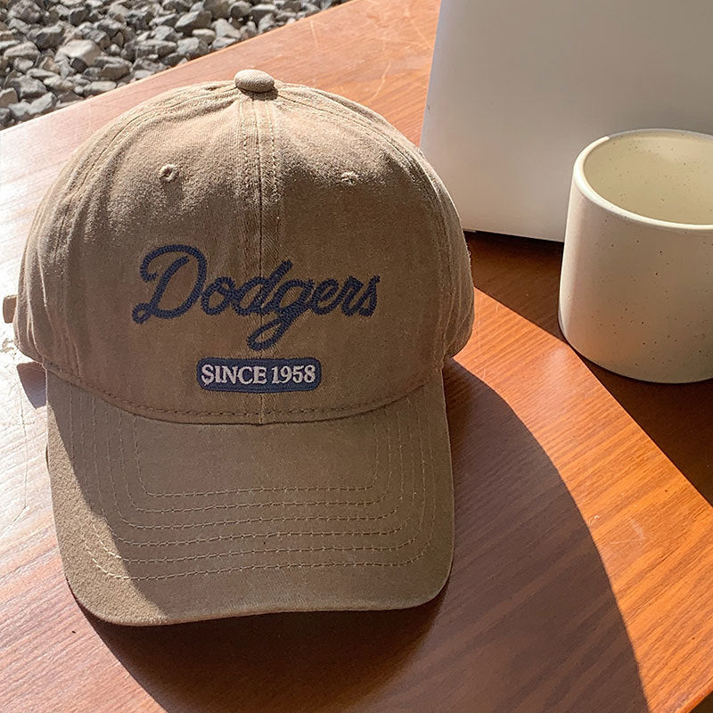 Damen Vintage-inspirierte Baumwoll-Baseballmütze Brehn