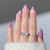 Glitzernde Press-On Nagelspitzen Brehn