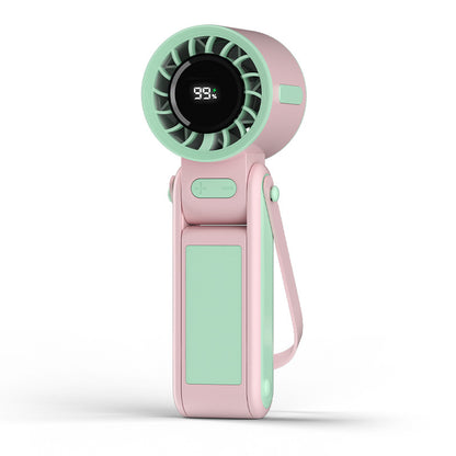 Unisex Tragbarer Handventilator mit flexiblem Neigemechanismus und leistungsstarkem Akku Brehn