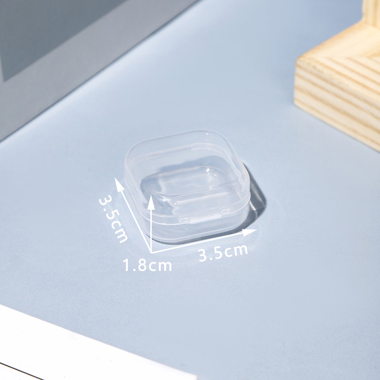 Vielseitiger transparenter Aufbewahrung container Brehn