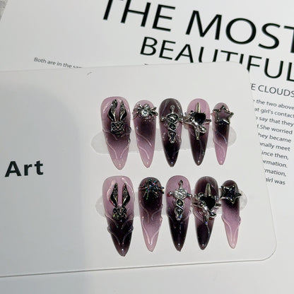 Künstlerisches 3D Dekoratives Nagelkunst Set