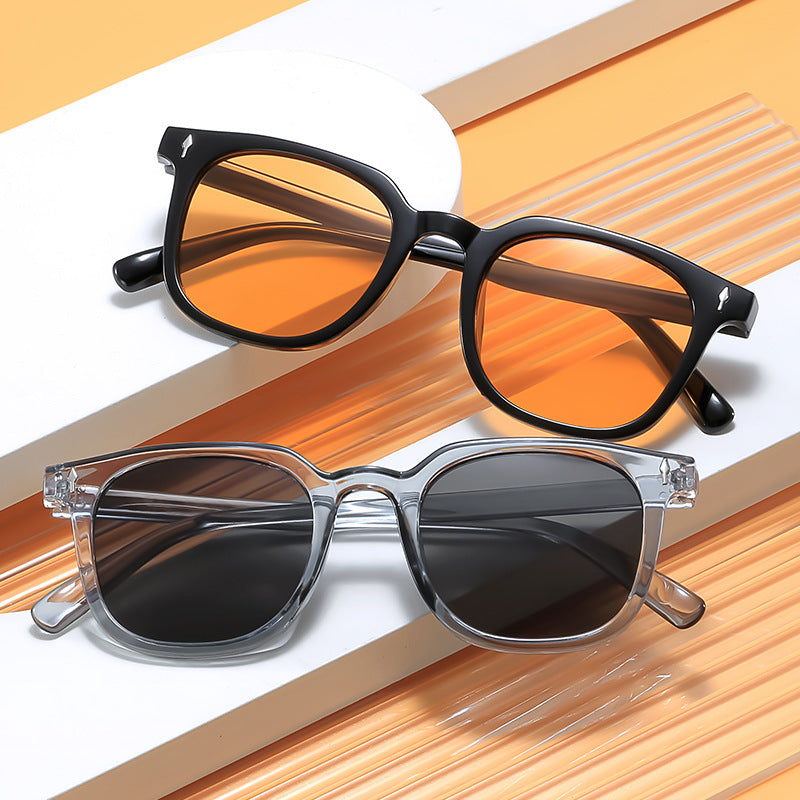 Transparente Rahmenmodetrends Sonnenbrillen Brehn