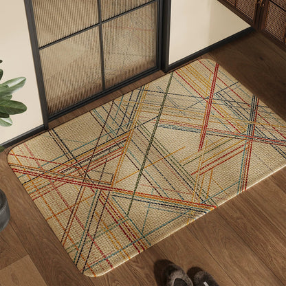 Geometrisches Muster Dekorativteppich