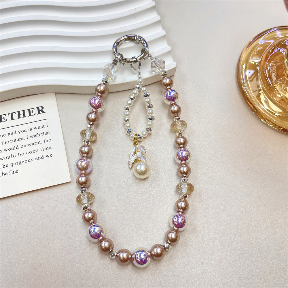 Elegante Perlenbesetzte Charm-Halskette Brehn