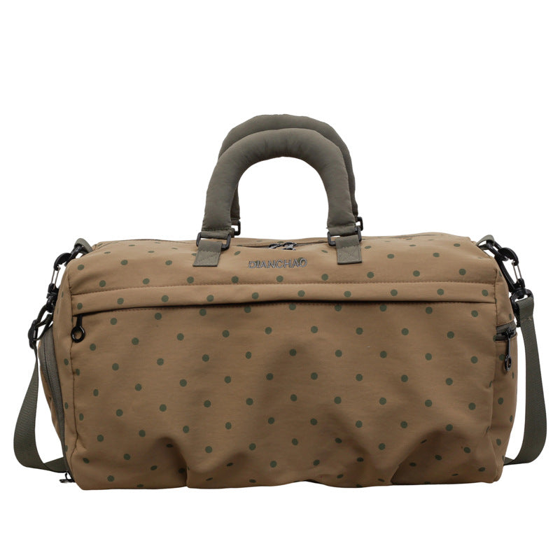 Geräumige gepunktete Reisetasche Brehn