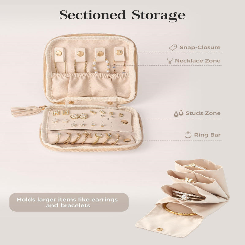 Eleganter Schmuck-Organizer mit Individuellem Trennsystem Brehn