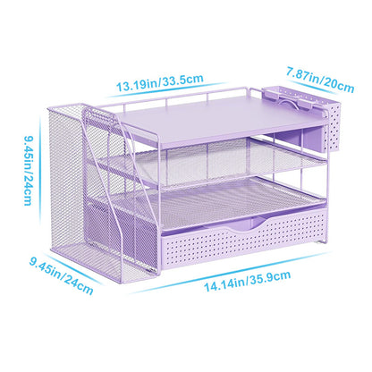 Multifunktionaler Mesh-Schreibtisch-Organizer