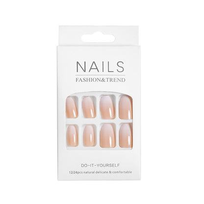 Natürliche Glossy Press-On Nail Tips Brehn