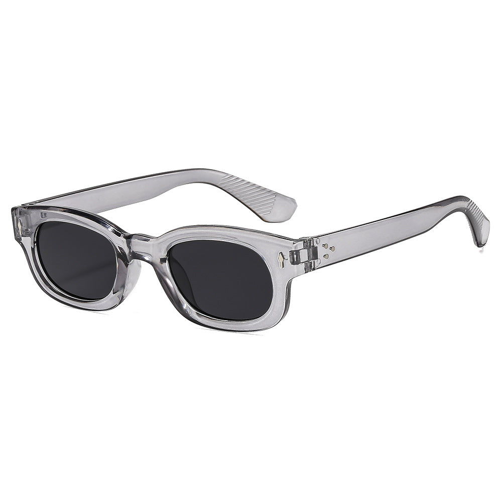 Damen modische Sonnenbrille im trendigen Quadratrohrdesign Brehn