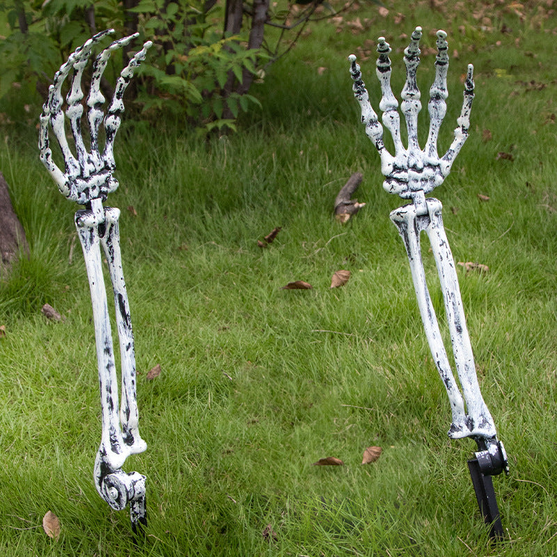 Dekorativer Skelett-Hand Gartenstecker Brehn