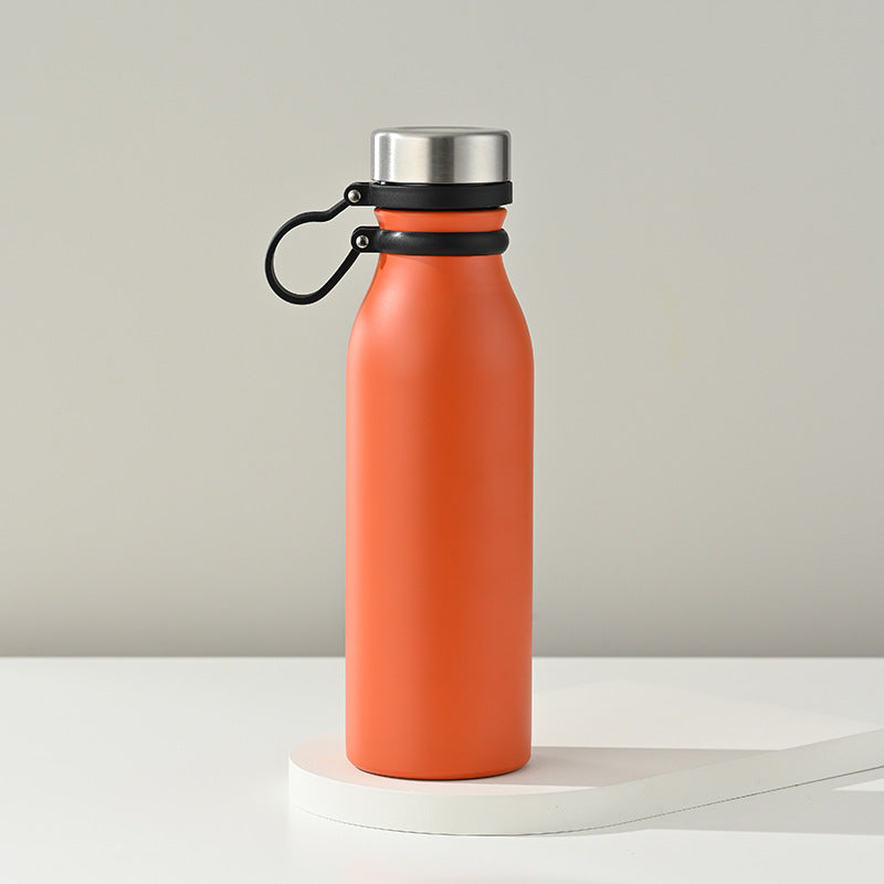 Damen isolierte Trinkflasche mit verschließbarem Deckel Brehn