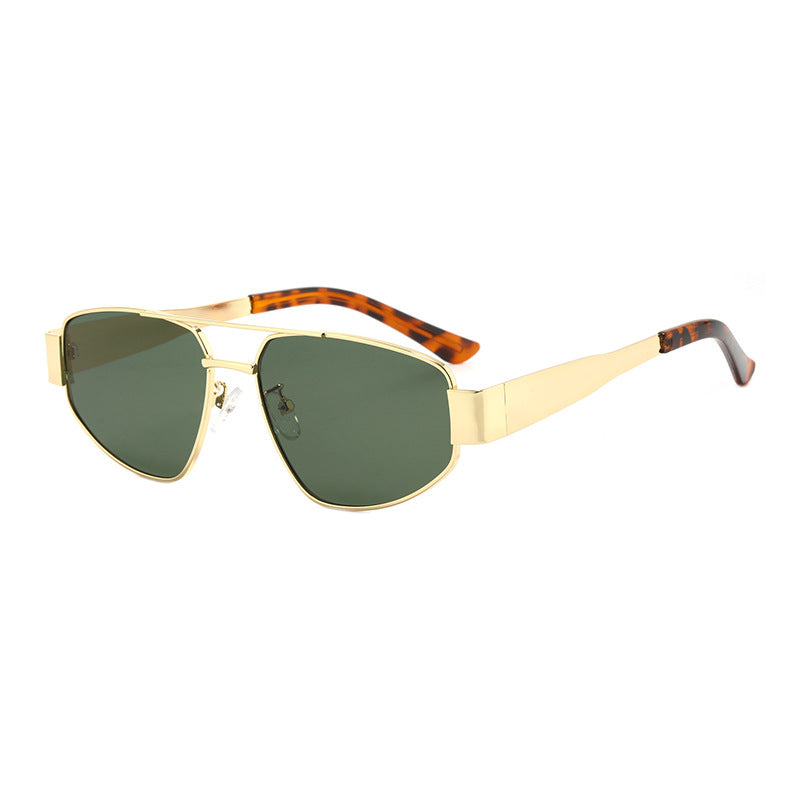 Herren Aviator-Style Metall Sonnenbrille Brehn