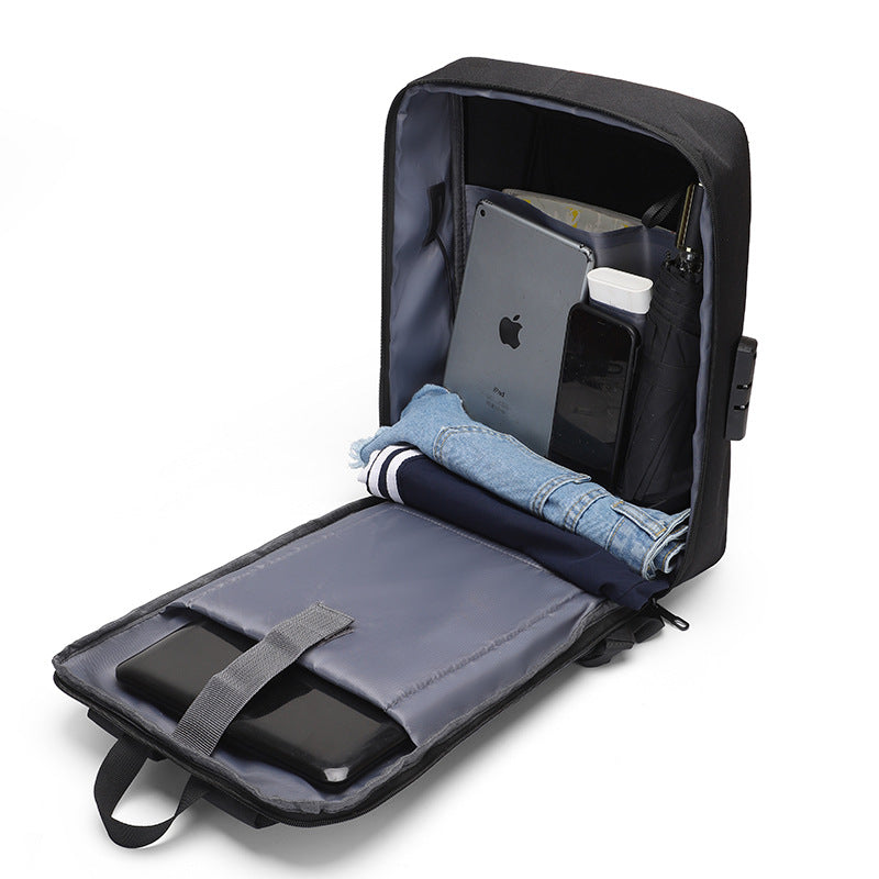 Geometrisches Design Laptop Rucksack Brehn