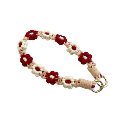 Blumenmuster Schlüsselanhänger Halter Brehn