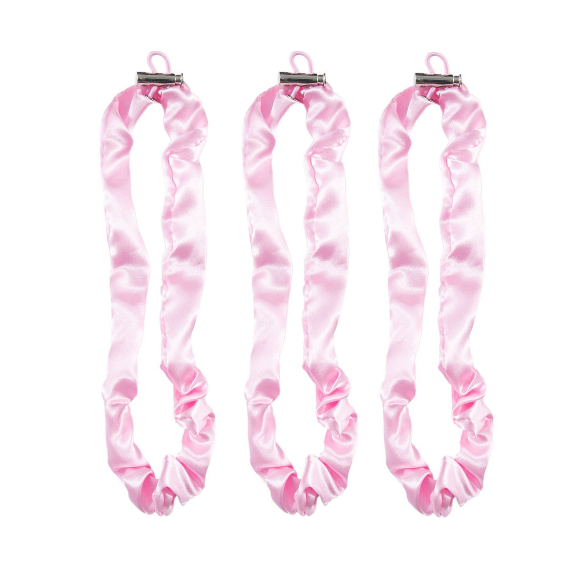 Schlanke Satin-Haaraccessoires