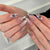 Luxuriöses Press-On Nagelkunstset Brehn