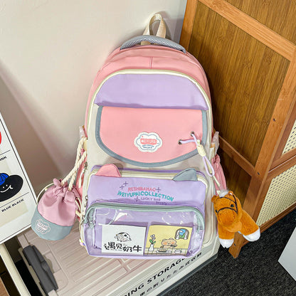 Cartoon-Themen Multi-Taschen Rucksack