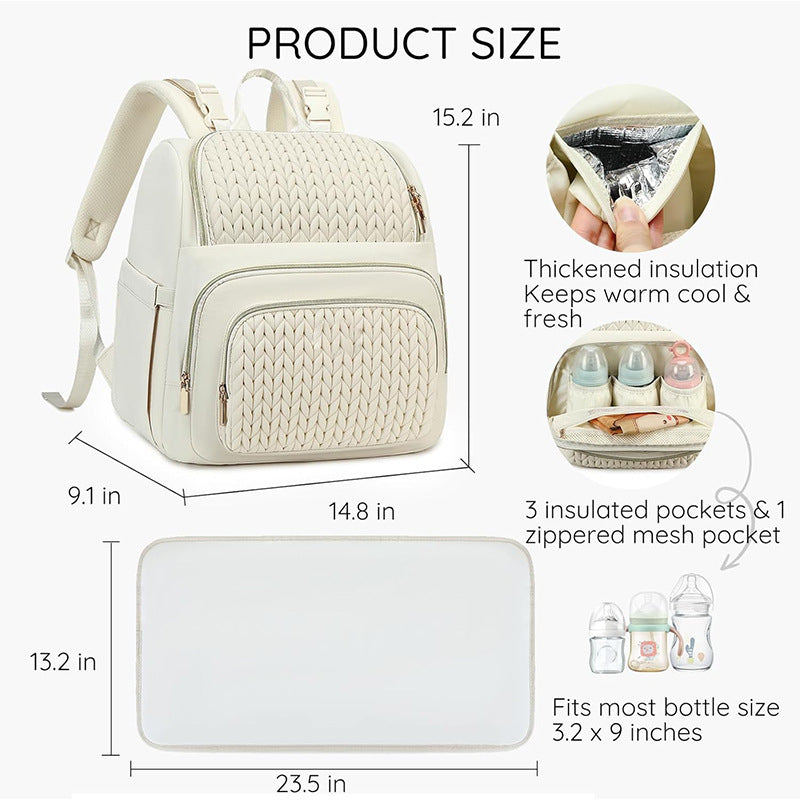 Eleganter und Funktioneller Rucksack mit Praktischem Organizer Brehn