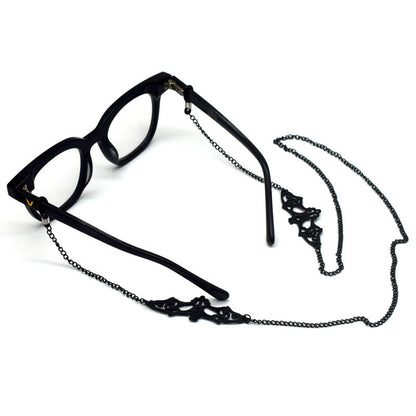 Künstlerische Metall-Brillen-Kette Brehn